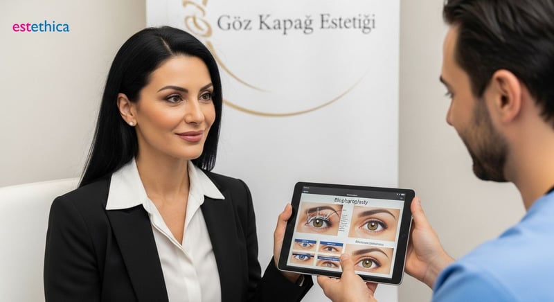 Корекция на горни и естетика на долни клепачи