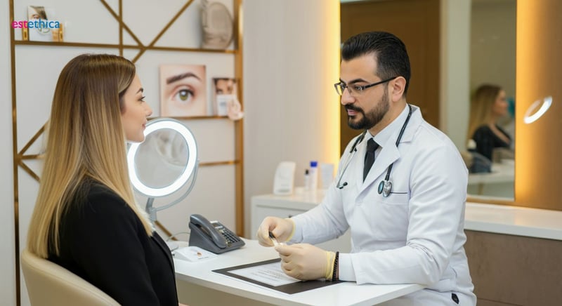 Greffe de sourcils pour sourcils clairsemés