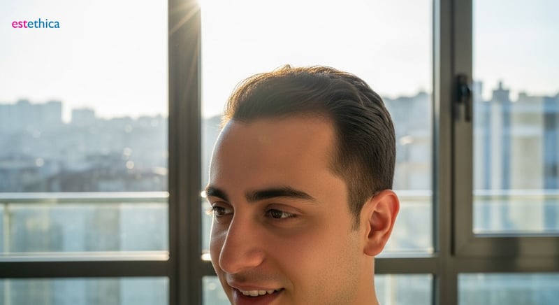 Haartransplantation für Geheimratsecken