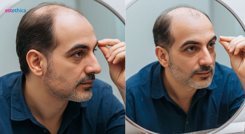 Haartransplantation vorher nachher: Echte Ergebnisse, echte Menschen