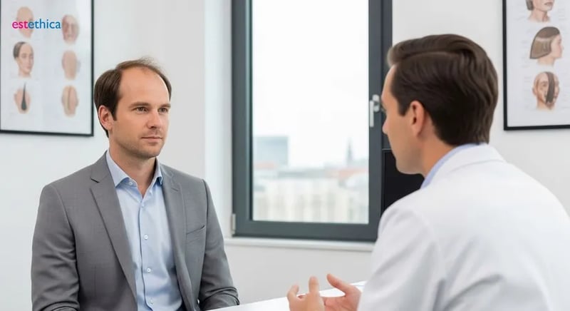 Haartransplantation: Vorher-Nachher-Ergebnisse