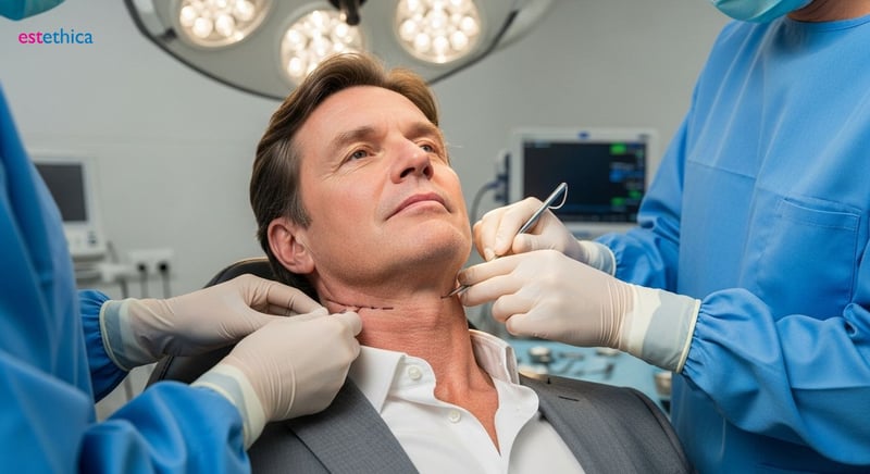 Halslifting ohne OP: Straffes Halsprofil