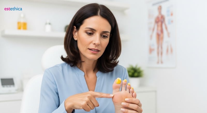 Hongos en las uñas: causas y detección