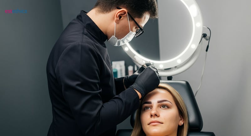 Eyebrow restoration transformation