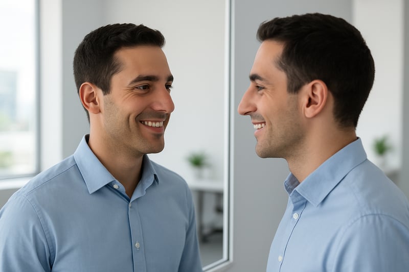 النتائج النهائية الطبيعية بعد عملية تجميل الأنف وتصحيح انحراف الحاجز الأنفي