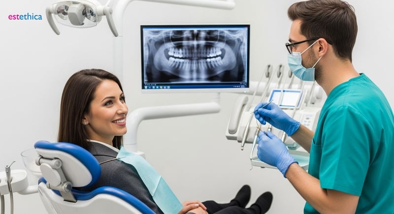 Implant dentar fără durere