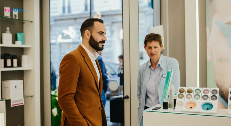 Implantation Barbe: Densité Naturelle
