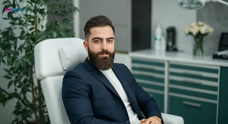 Implantation de barbe : procédure et résultats