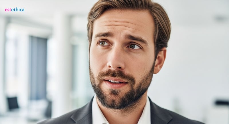 Implantation barbe FUE: Résultat optimal