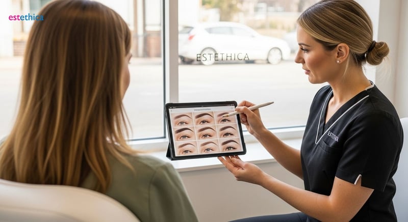 Implantation de sourcils avec techniques avancées pour des résultats naturels