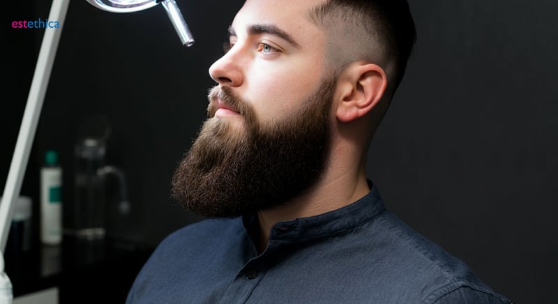 Implante de barba paso a paso: evaluación y crecimiento