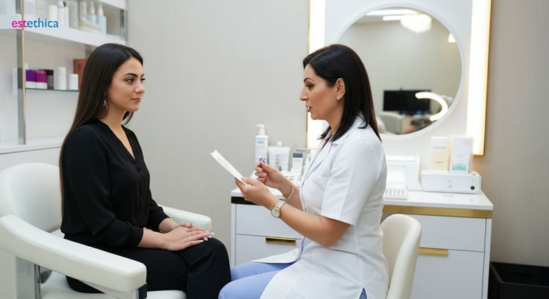Implante de cejas para cejas escasas