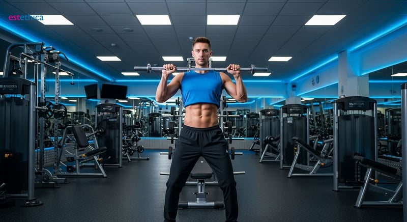 Implantes abdominales para marcar abdominales