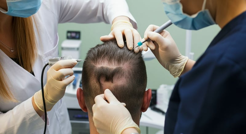 Implants capillaires FUE pour résultat optimal