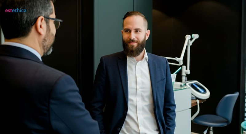 Implants de barbe pour combler les zones clairsemées