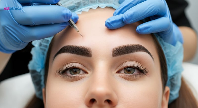 Implants de sourcils: procédure étape par étape