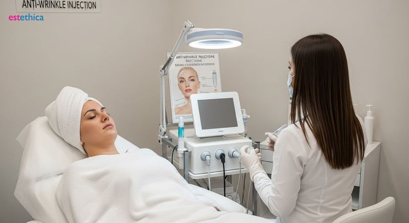 Injecții antirid pentru o piele netedă și tânără