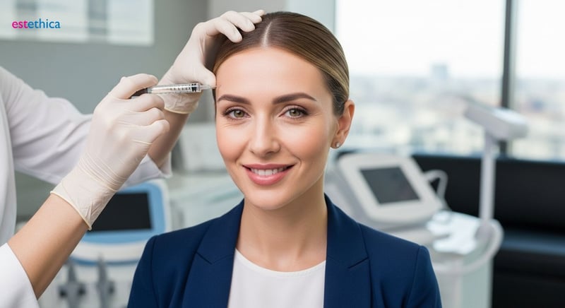 Injectii botox pentru aspect natural