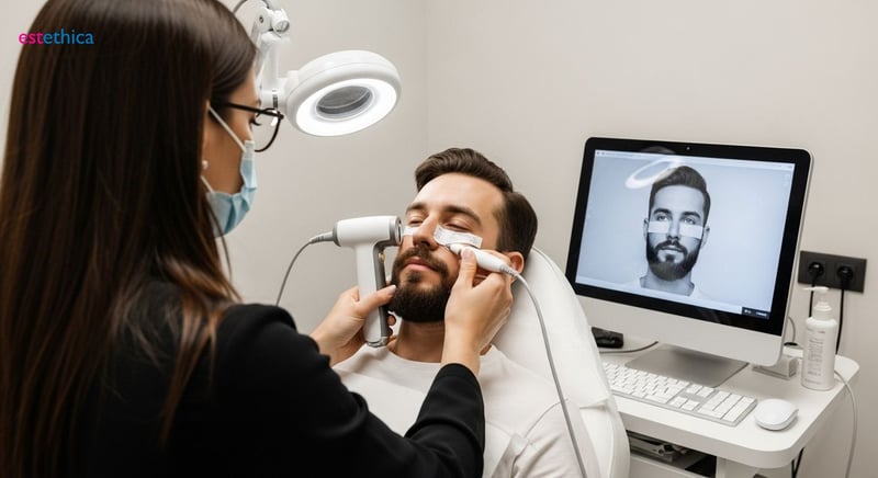 Injerto de barba: Antes y después, transformación facial