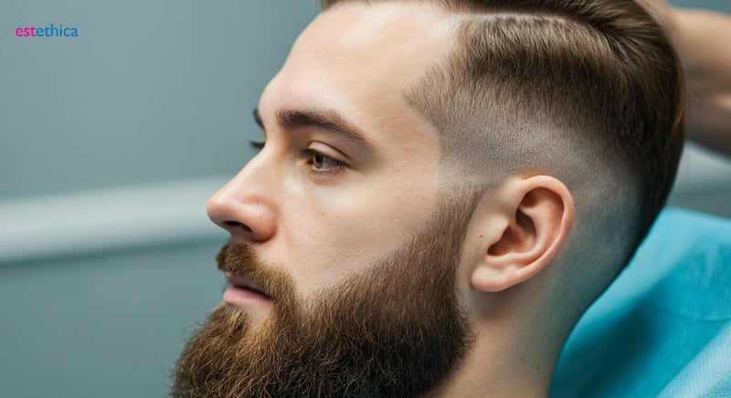 Injerto de barba con técnicas avanzadas para resultados naturales