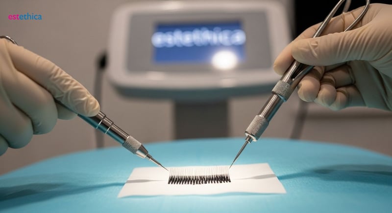 Injerto de cejas FUE, técnica superior