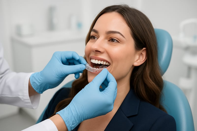 Invisalign Clear Aligner Fitting Process