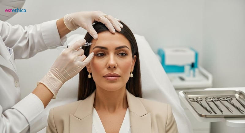 Inyecciones de Bótox para rejuvenecimiento facial