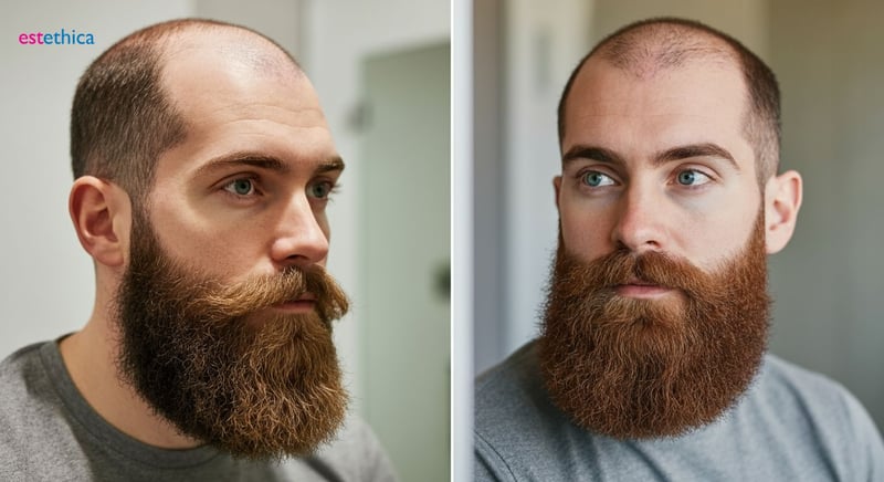 Beard transplant permanence and long-term growth