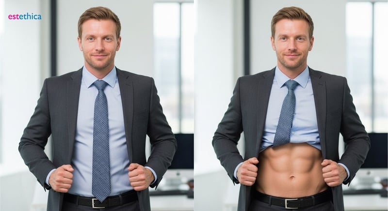 Abdominal etching risks