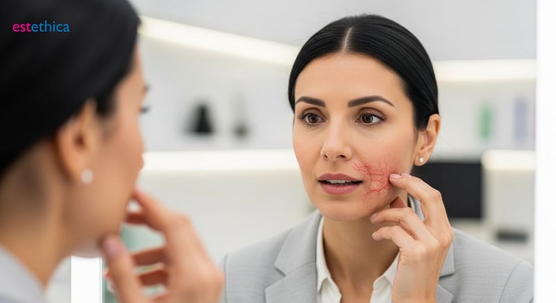 Tratamiento Efectivo para Arañas Vasculares en la Cara