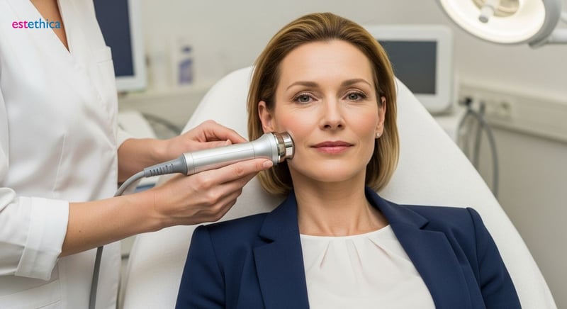 Kollagenstimulation für jugendliche Haut