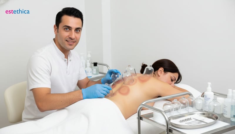 Terapia de ventosas para eliminar toxinas