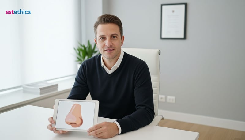 ¿Qué se puede corregir con la rinoplastia masculina?