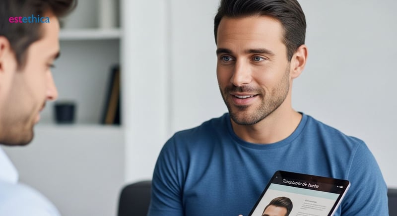 Injerto de Barba: Resultados Naturales y Duraderos