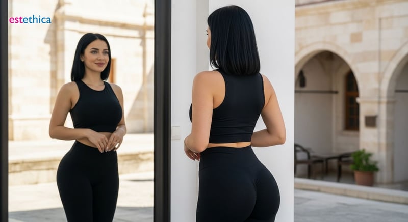 BBL Avant Après : Des Résultats Époustouflants avec la médecine esthétique des fesses