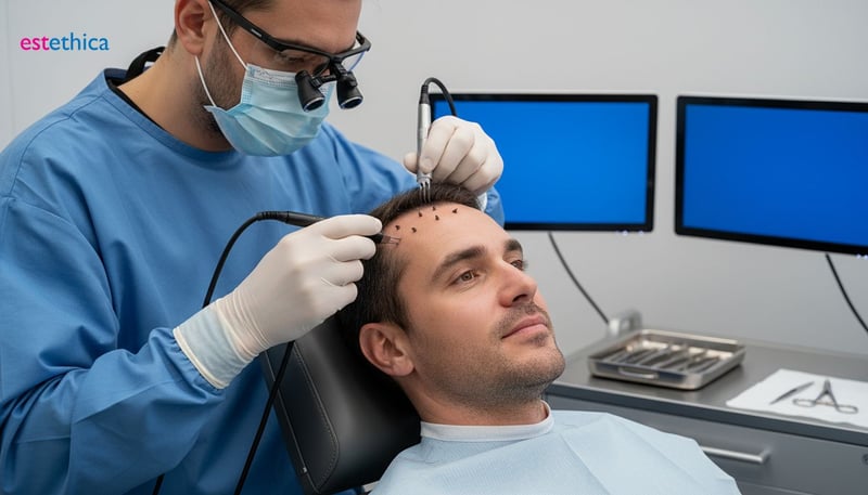 Chirurgie de Transplantation Capillaire : Avant et Après