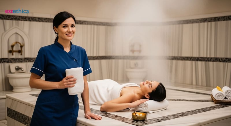 Masaje con Espuma y Exfoliación: La Experiencia Clásica del Hamam