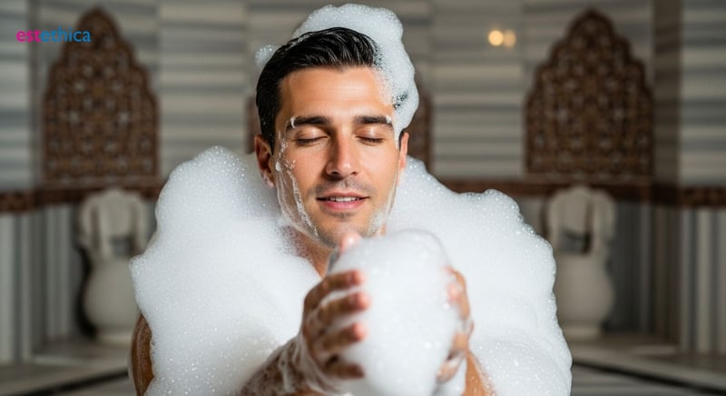 Masaje de Kase y Espuma: El Corazón del Hamam