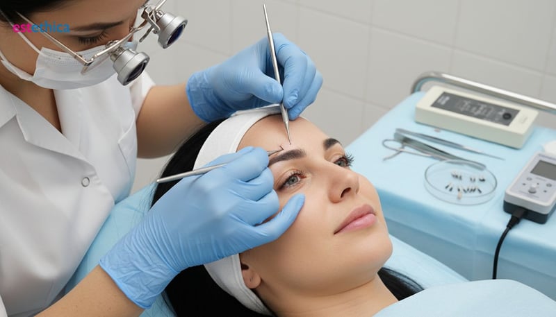 Méthodes de greffe de sourcils permanentes et restructuration