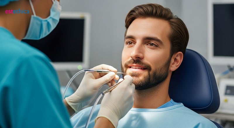 Comment se déroule une greffe de barbe ?