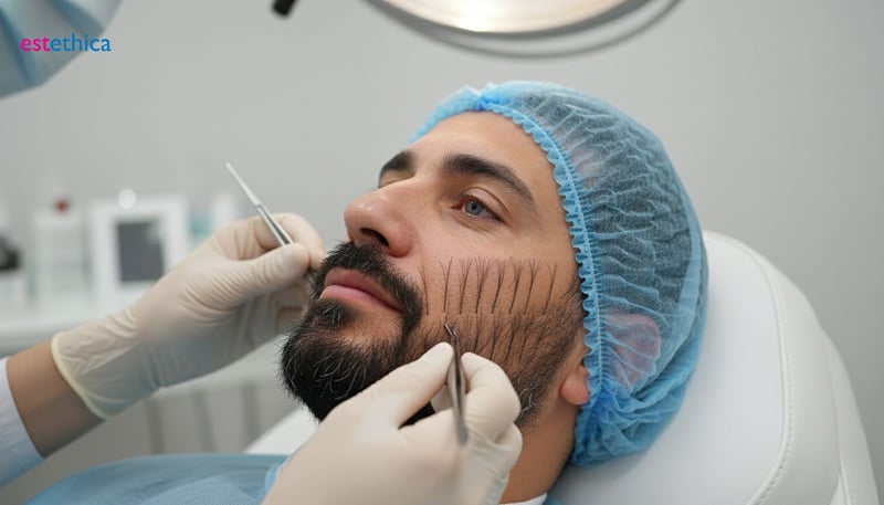 Comment pousse une barbe après greffe ?