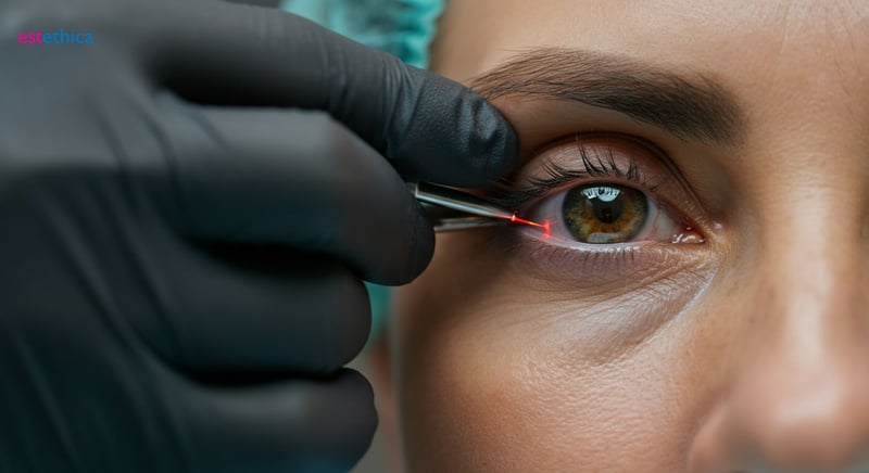 Techniques modernes de blépharoplastie au laser