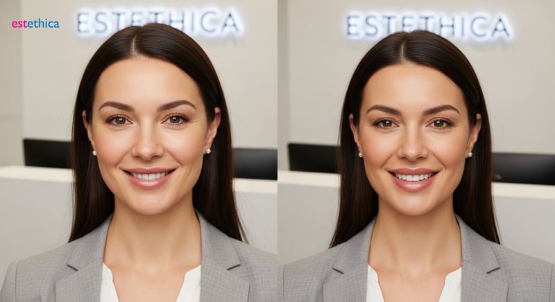 Lip Lift Before and After