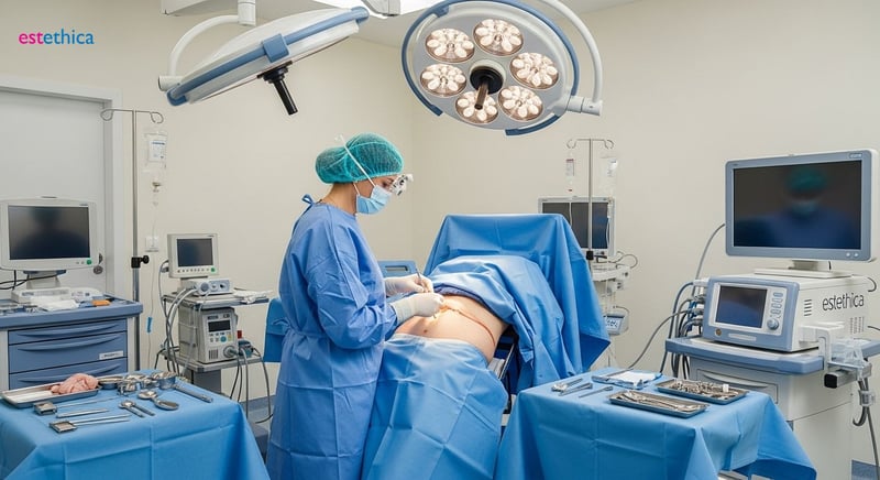 Lipectomie abdominale : étapes de la procédure