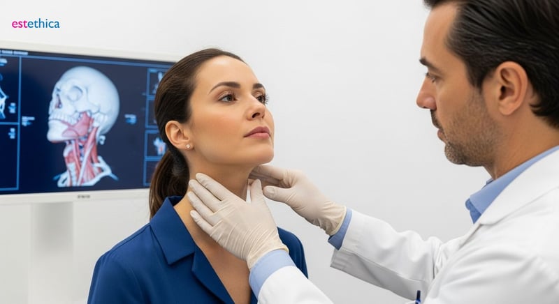 Liposucción de papada: Contorno facial definido