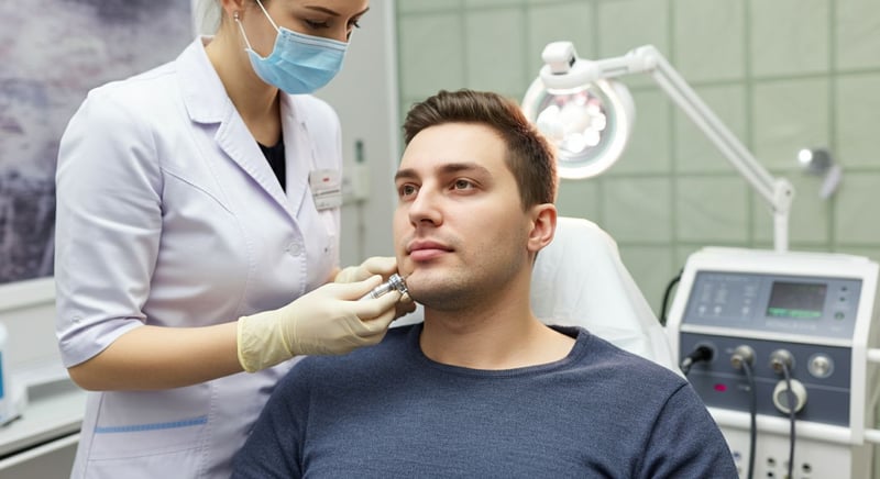 Liposucción de papada para contorno facial definido