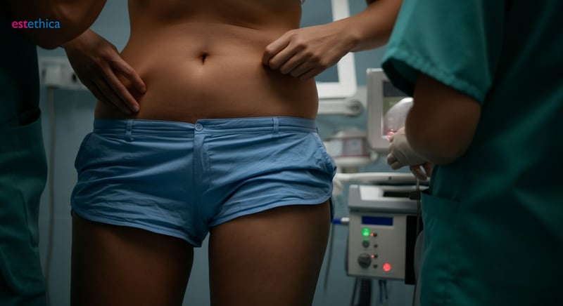 Comparación entre liposucción y eliminación de grasa no invasiva