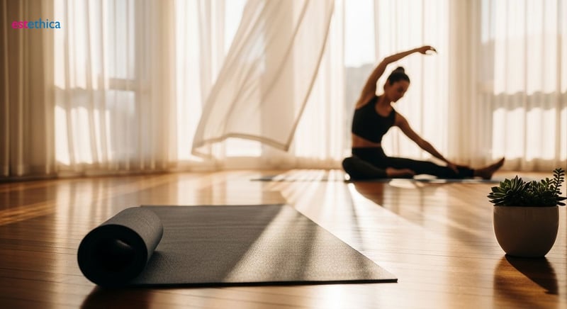 Preparación para estiramiento corporal exitoso