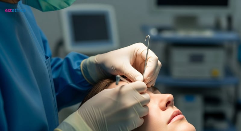 Lower eyelid surgery for bags and dark circles