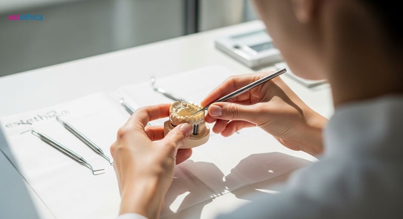 Implantes dentales: tipos y opciones disponibles